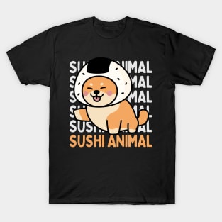 Cute Kawaii Sushi lover I love Sushi Life is better eating sushi ramen Chinese food addict T-Shirt